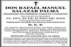 Rafael Manuel Salazar Palma